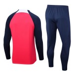 Atlético Madrid Quarter Zip Sweatshirts Anzüge 2023-24 Rote